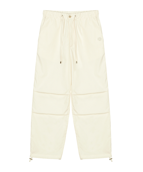 NICK&NICOLE（ニックアンドニコール）の「MINIMAL PARACHUTE PANTS_CREAM（スウェットパンツ・レディース・その他・FREE）」の6枚目の写真