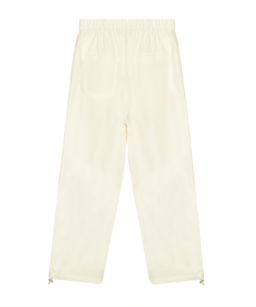 NICK&NICOLE（ニックアンドニコール）の「MINIMAL PARACHUTE PANTS_CREAM（スウェットパンツ・レディース・その他・FREE）」の7枚目の写真