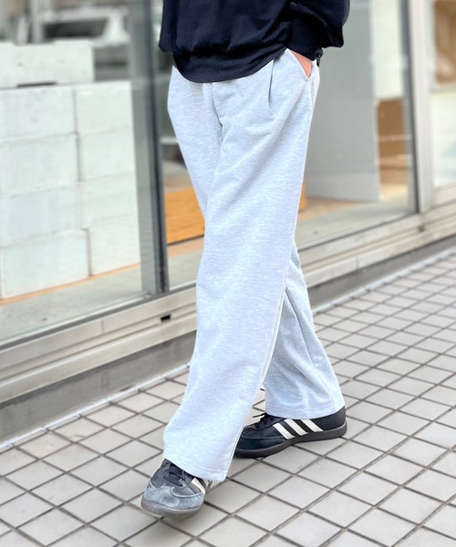 yield(イールド)の「【yield select】ワイドシルエット スタイルアップ スウェットパンツ N25AW(スウェットパンツ・メンズ・ブラック/アッシュグレー・L/M/XL/XXL)」の7枚目の写真