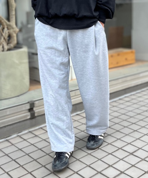 yield(イールド)の「【yield select】ワイドシルエット スタイルアップ スウェットパンツ N25AW(スウェットパンツ・メンズ・ブラック/アッシュグレー・L/M/XL/XXL)」の6枚目の写真