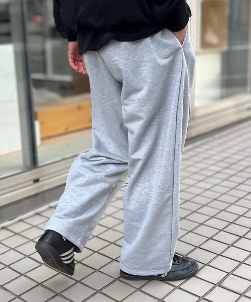 yield(イールド)の「【yield select】ワイドシルエット スタイルアップ スウェットパンツ N25AW(スウェットパンツ・メンズ・ブラック/アッシュグレー・L/M/XL/XXL)」の11枚目の写真