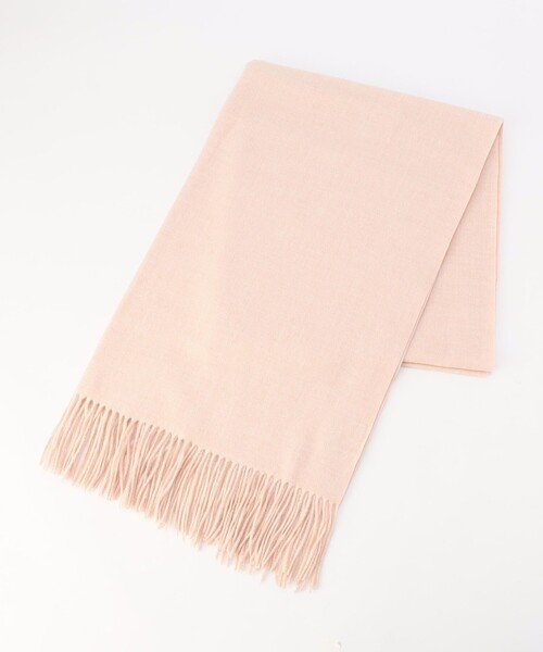 MICO COULIER(ミコクリエ)の「【ATELIER BRUGGE/アトリエブルージュ】カシミヤタッチストール(ストール/ショール・レディース・ベビーピンク/オフホワイト/ダークブラウン/グレイッシュベージュ・FREE)」の13枚目の写真