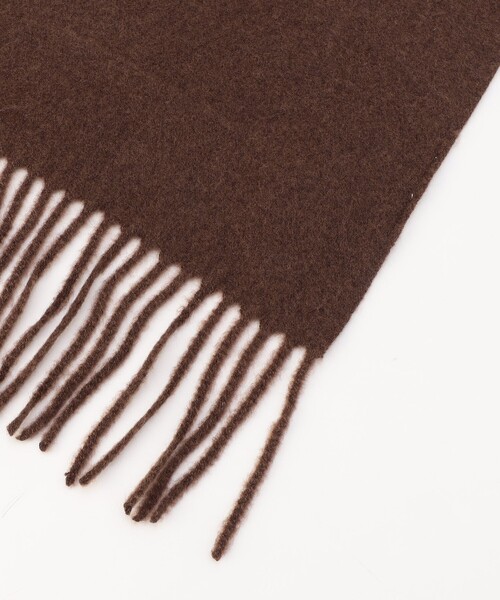 MICO COULIER(ミコクリエ)の「【ATELIER BRUGGE/アトリエブルージュ】カシミヤタッチストール(ストール/ショール・レディース・ベビーピンク/オフホワイト/ダークブラウン/グレイッシュベージュ・FREE)」の17枚目の写真