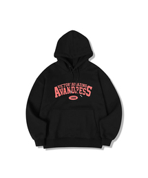 Hero Overfit Hoody BLACK x PEACH
