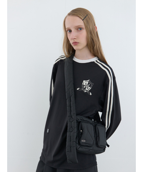 Kijun(キジュン)の「Pillow Cross Bag Black(メッセンジャーバッグ・レディース・その他・OS)」の1枚目の写真