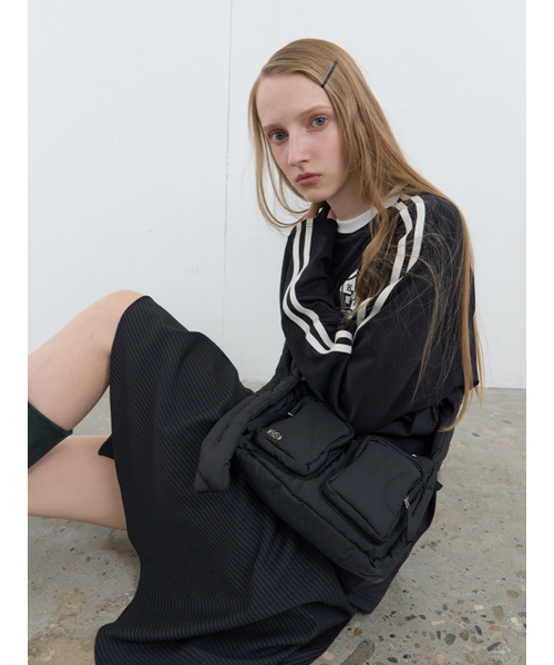 Kijun(キジュン)の「Pillow Cross Bag Black(メッセンジャーバッグ・レディース・その他・OS)」の2枚目の写真