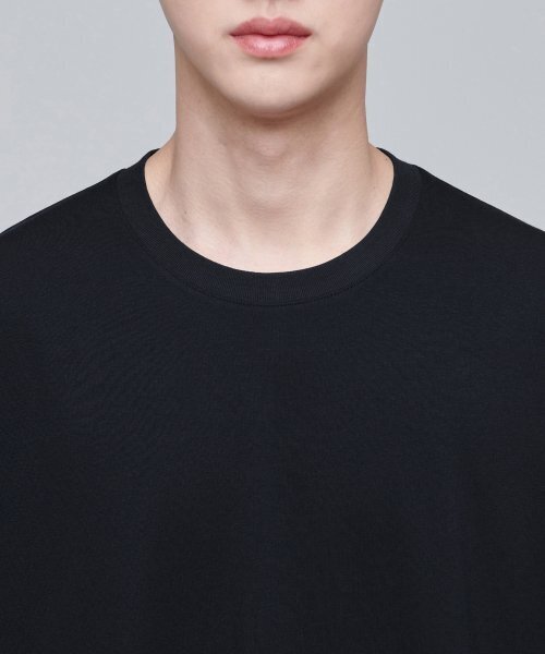 MUSINSA STANDARD（ムシンサスタンダード）の「フォンテドルマンスリーブオーバーサイズ半袖Tシャツ[ブラック]（Tシャツ/カットソー・メンズ・その他・MEDIUM/LARGE/X-LARGE/XX-LARGE）」の5枚目の写真