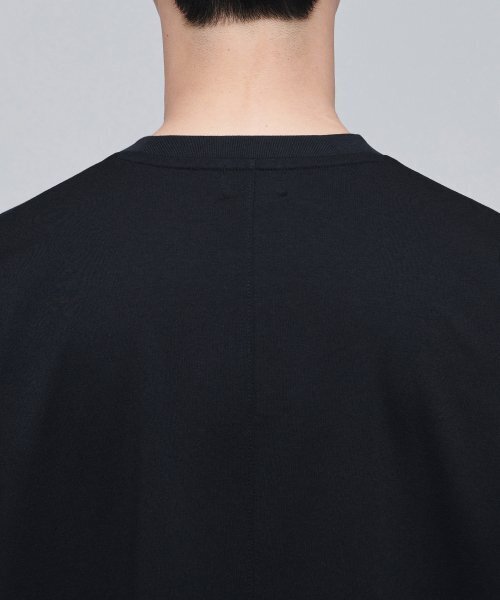 MUSINSA STANDARD（ムシンサスタンダード）の「フォンテドルマンスリーブオーバーサイズ半袖Tシャツ[ブラック]（Tシャツ/カットソー・メンズ・その他・MEDIUM/LARGE/X-LARGE/XX-LARGE）」の6枚目の写真