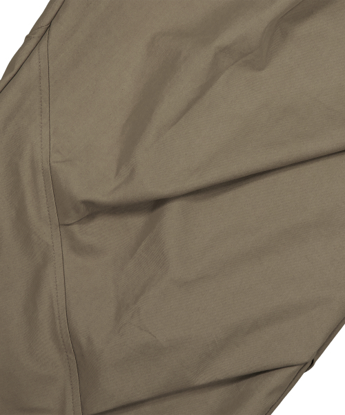 WOOALONG(ウアロン)の「Side Drape Wide Pants - CAMEL(その他パンツ・レディース・キャメル・SMALL/MEDIUM/LARGE)」の6枚目の写真