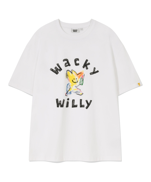 Wacky WiLLy(ワッキーウィリー)の「ビッグキキグラフィック半袖Tシャツホワイト(Tシャツ/カットソー・レディース・その他・SMALL/MEDIUM/LARGE/X-LARGE)」の2枚目の写真
