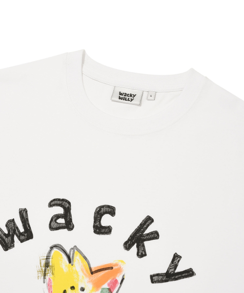 Wacky WiLLy(ワッキーウィリー)の「ビッグキキグラフィック半袖Tシャツホワイト(Tシャツ/カットソー・レディース・その他・SMALL/MEDIUM/LARGE/X-LARGE)」の4枚目の写真