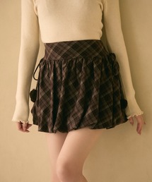 TITTY&CO. | チェック柄バルーンスカート(スカート)