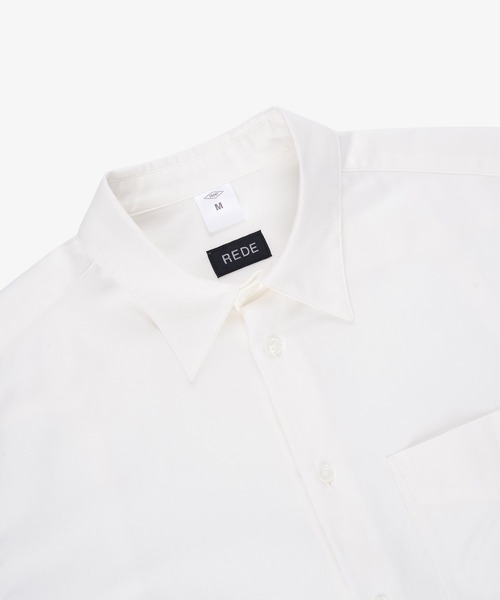 FRONT 11201(フロントワンワントゥーオーワン)の「Classic Organic Cotton Dress Twill Shirt(シャツ/ブラウス・メンズ・ホワイト・XS/S/M/L/XL)」の3枚目の写真