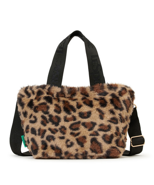 LeSportsac(レスポートサック)の「FUR E/W TOTE レオパードフラッフィーファー(トートバッグ・レディース・ブラウン・FREE)」の3枚目の写真
