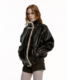 ROUGHNECK（ラフネック）の「ウォッシングレザームートンジャケット（ムートンコート）」