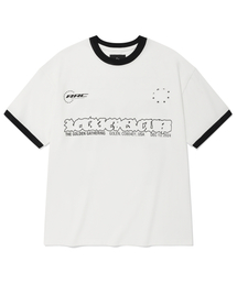 BACK NUMBER RINGER TEE [OFF WHITE]
