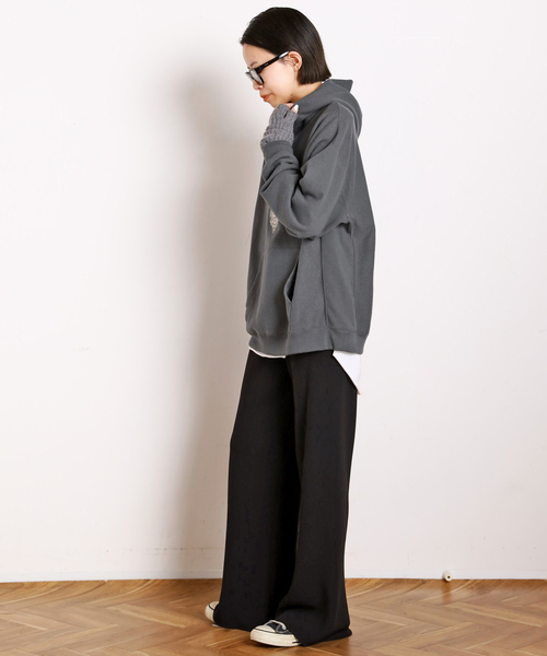 AP STUDIO（エーピーストゥディオ）の「追加エラスティックパンツ（スラックス・レディース・ブラック/アイボリー・34/36/38）」の19枚目の写真