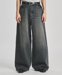 WIDE BUGGY FADE DENIM PANTS/ワイドバギーフェードデニムパンツ