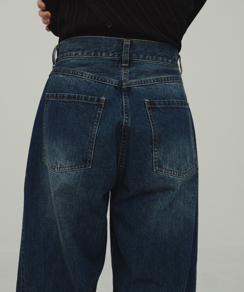 CITY TOKYO(シティトウキョウ)の「Barrel Denim Pants/バレルデニムパンツ/ジーンズ(デニムパンツ・レディース・ブラック/ブルー・1/2/3)」の11枚目の写真