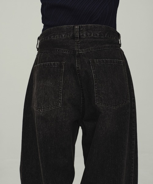 CITY TOKYO(シティトウキョウ)の「Barrel Denim Pants/バレルデニムパンツ/ジーンズ(デニムパンツ・レディース・ブラック/ブルー・1/2/3)」の13枚目の写真