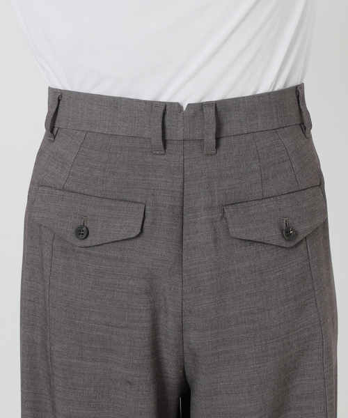 IENA LA BOUCLE（イエナラブークル）の「IENA LA BOUCLE サイロウーステッドツイルタックパンツ（スラックス・レディース・ライトグレー/キャメル・34/36/38/40）」の22枚目の写真