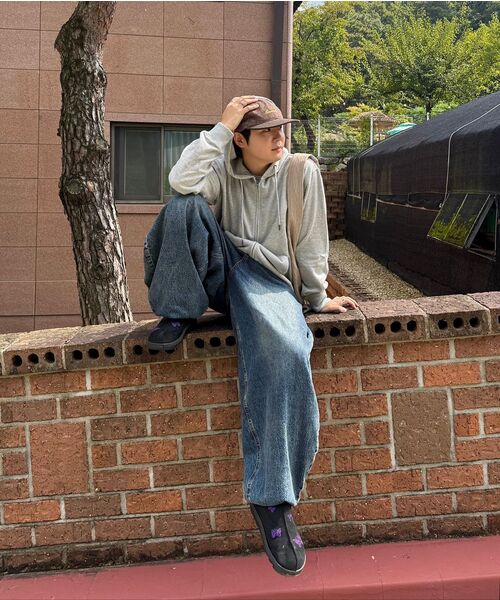 KICHUL(キチョル)の「BALLOON FIT DENIM PANTS (BROWN TIN WASHED)(デニムパンツ・レディース・その他・LARGE/MEDIUM/SMALL/X-SMALL/XX-SMALL)」の16枚目の写真