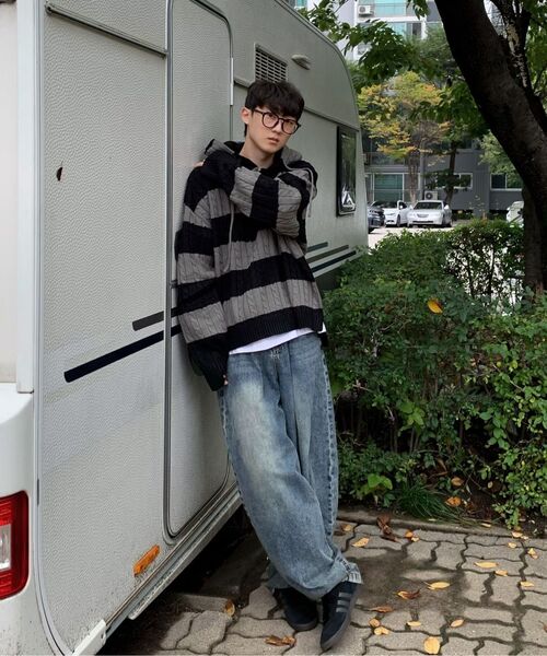 KICHUL(キチョル)の「BALLOON FIT DENIM PANTS (BROWN TIN WASHED)(デニムパンツ・レディース・その他・LARGE/MEDIUM/SMALL/X-SMALL/XX-SMALL)」の17枚目の写真