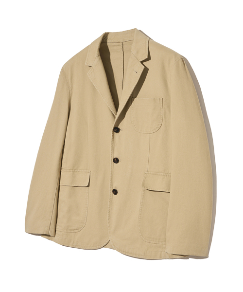YALE(イェール)の「ヴィンテージ3ボタンチノブレザー_ベージュ(テーラードジャケット・レディース・その他・X-LARGE/SMALL/MEDIUM/LARGE)」の2枚目の写真