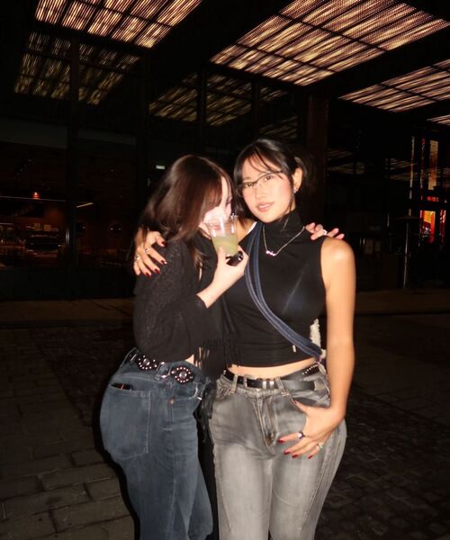 SCHISM INDUCING(スキズムインデューシング)の「DARTS BOOTCUT JEANS GREY(デニムパンツ・レディース・その他・SMALL/MEDIUM)」の15枚目の写真