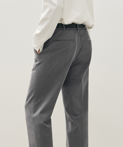 DRAW FIT（ドローフィット）の「バンディングテーパードスラックス [グレー]（スラックス・メンズ・その他・LARGE/MEDIUM/SMALL/X-LARGE）」の2枚目の写真