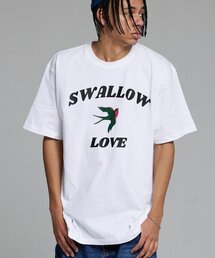 スワロラブ 半袖Tシャツ ホワイト