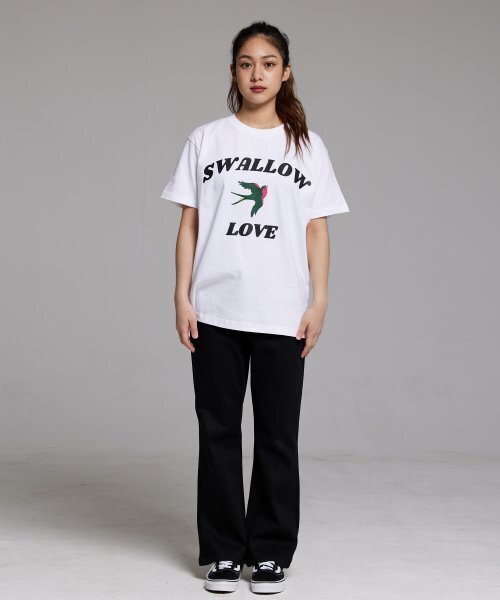 CREAM SODA LAB(クリームソーダラボ)の「スワロラブ 半袖Tシャツ ホワイト(Tシャツ/カットソー・メンズ・その他・MEDIUM/LARGE/X-LARGE/XX-LARGE)」の8枚目の写真