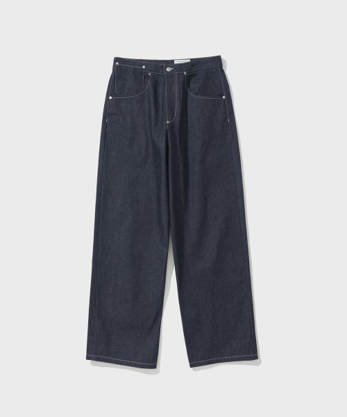 SHIRTER(シャーター)の「ENGINEERED DENIM PANTS (RAW INDIGO)(デニムパンツ・メンズ・その他・SMALL/MEDIUM/LARGE)」の1枚目の写真