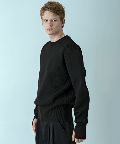 [WEB/только онлайн] +phenix HYBRID KNIT LONGRIB PULLOVER гибридный вязаный свитер легкий воздухопроницаемый