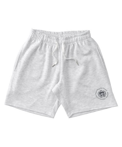 PAPERBOY(ペーパーボーイ)の「カウンティハーフパンツ-ホワイトメランジ(その他パンツ・レディース・その他・LARGE/MEDIUM/SMALL/X-LARGE)」の1枚目の写真