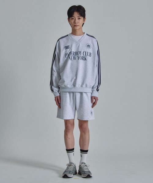 PAPERBOY(ペーパーボーイ)の「カウンティハーフパンツ-ホワイトメランジ(その他パンツ・レディース・その他・LARGE/MEDIUM/SMALL/X-LARGE)」の3枚目の写真