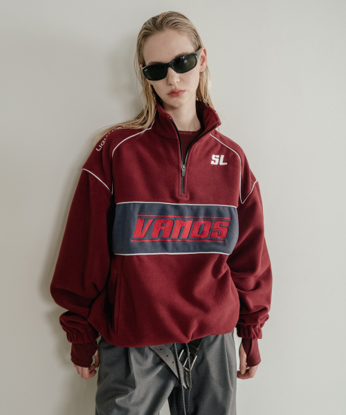SSIN AND LEE(シンアンドリー)の「(W) アクティブロングスリーブジャージトップ バーガンディ(Tシャツ/カットソー・レディース・その他・F)」の11枚目の写真