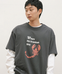 CAMEL WORK（キャメルワーク）の「クロウデッド シング 半袖Tシャツ(チャコール)（Tシャツ/カットソー）」
