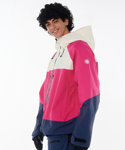 DOLL OUTERWEAR（ドラ アウターウェア）の「2425 ボニータ ボードウェア ジャケット ローズレッド 男女共用（ナイロンジャケット・レディース・その他・SMALL/MEDIUM/LARGE/X-LARGE/X-SMALL）」の3枚目の写真