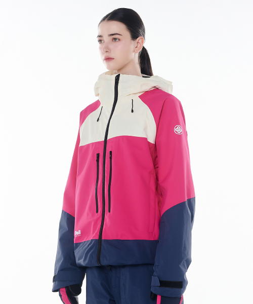 DOLL OUTERWEAR（ドラ アウターウェア）の「2425 ボニータ ボードウェア ジャケット ローズレッド 男女共用（ナイロンジャケット・レディース・その他・SMALL/MEDIUM/LARGE/X-LARGE/X-SMALL）」の10枚目の写真