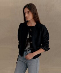 PREVAIL（プリヴェイル）の「PVIL Le Tweed-Black（テーラードジャケット）」