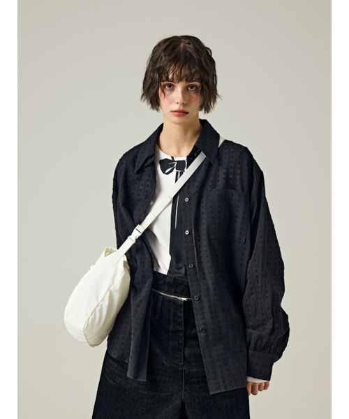 Salad bowls（サラダボール）の「320 LIGHT STRING CROSS BAG [IVORY]（メッセンジャーバッグ・レディース・アイボリー・FREE）」の14枚目の写真