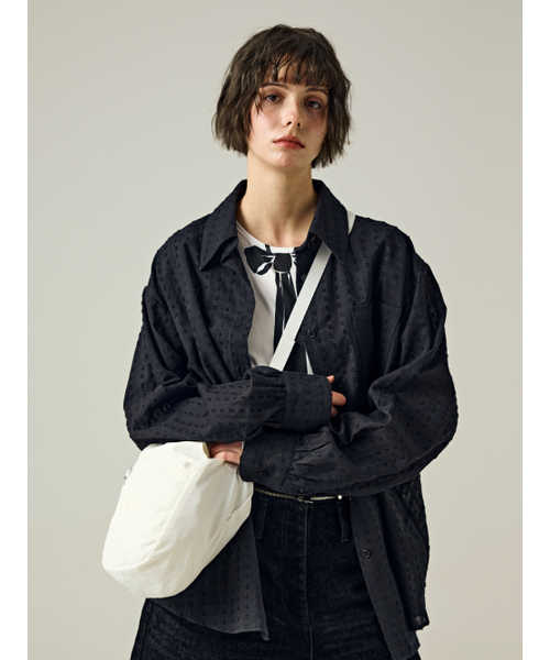 Salad bowls（サラダボール）の「320 LIGHT STRING CROSS BAG [IVORY]（メッセンジャーバッグ・レディース・アイボリー・FREE）」の12枚目の写真
