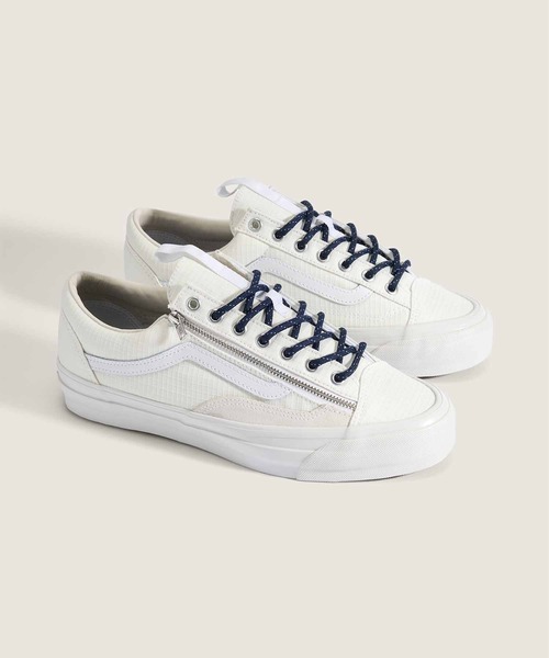 VANS(バンズ)の「PREMIUM オールドスクール 36 ジップ / LX Old Skool 36 Zip Aspen Ice VN000DAAEZY1(スニーカー・メンズ・ホワイト・10/9.5/9/8.5/8/7.5/7/6.5/6/5.5/5/11/10.5)」の2枚目の写真