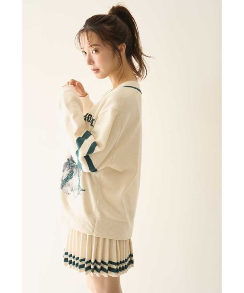 SNIDEL HOME × 新木優子】ニットカーディガン（ルームウェア/パジャマ