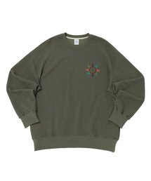 A NOTHING（アナッシング）の「SOLAR PIGMENT OVER-FIT MTM (Khaki)（スウェット）」