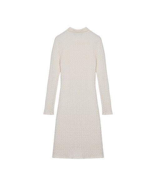 320SHOWROOM(320ショールーム)の「Shirt collar wrinkled dress Cream(ワンピース・レディース・その他・MEDIUM/SMALL)」の4枚目の写真