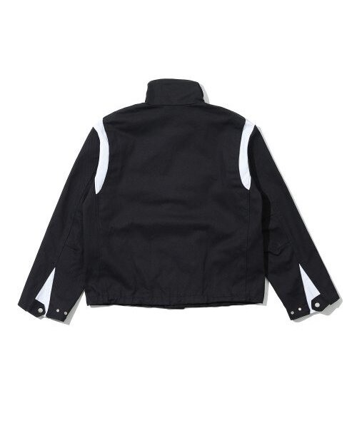 HEAVY COTTON POST POCKET JACKET WHITE