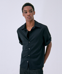 Half Rollup Shirts BLACK