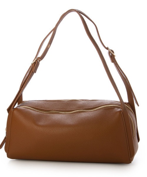 kakatoo（カカトゥ）の「カカトゥ kakatoo / ダブルファスナーセミショルダー（ショルダーバッグ・レディース・ブラウン/ブラック・FREE）」の8枚目の写真